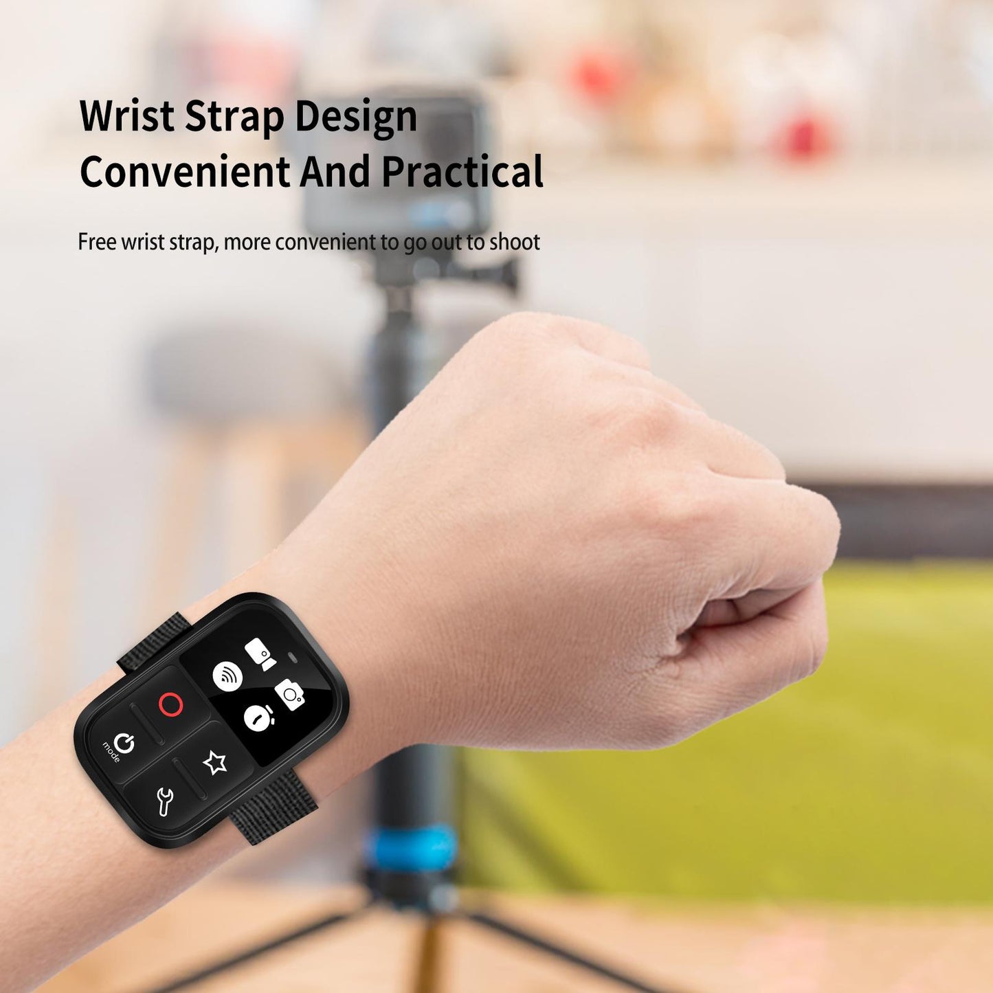 Waterproof Smart WIFI Remote Control for GoPro HERO 8/9/Max Camera