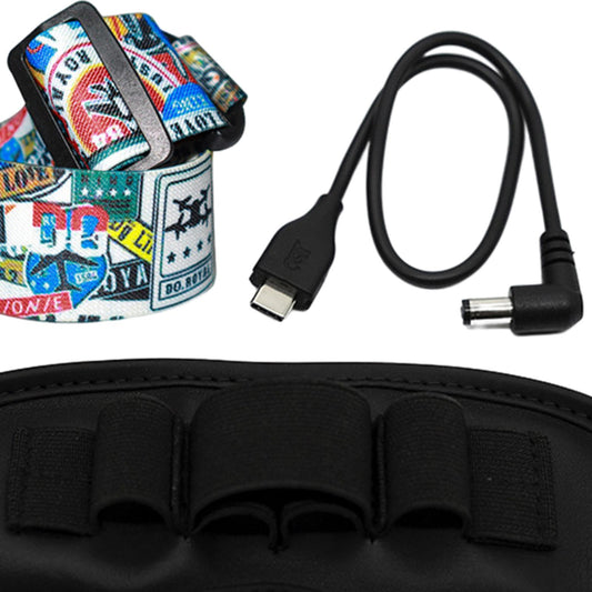 Head Strap for DJI FPV Glasses V2 Headband Personalized Protection Pad 3 in 1 set