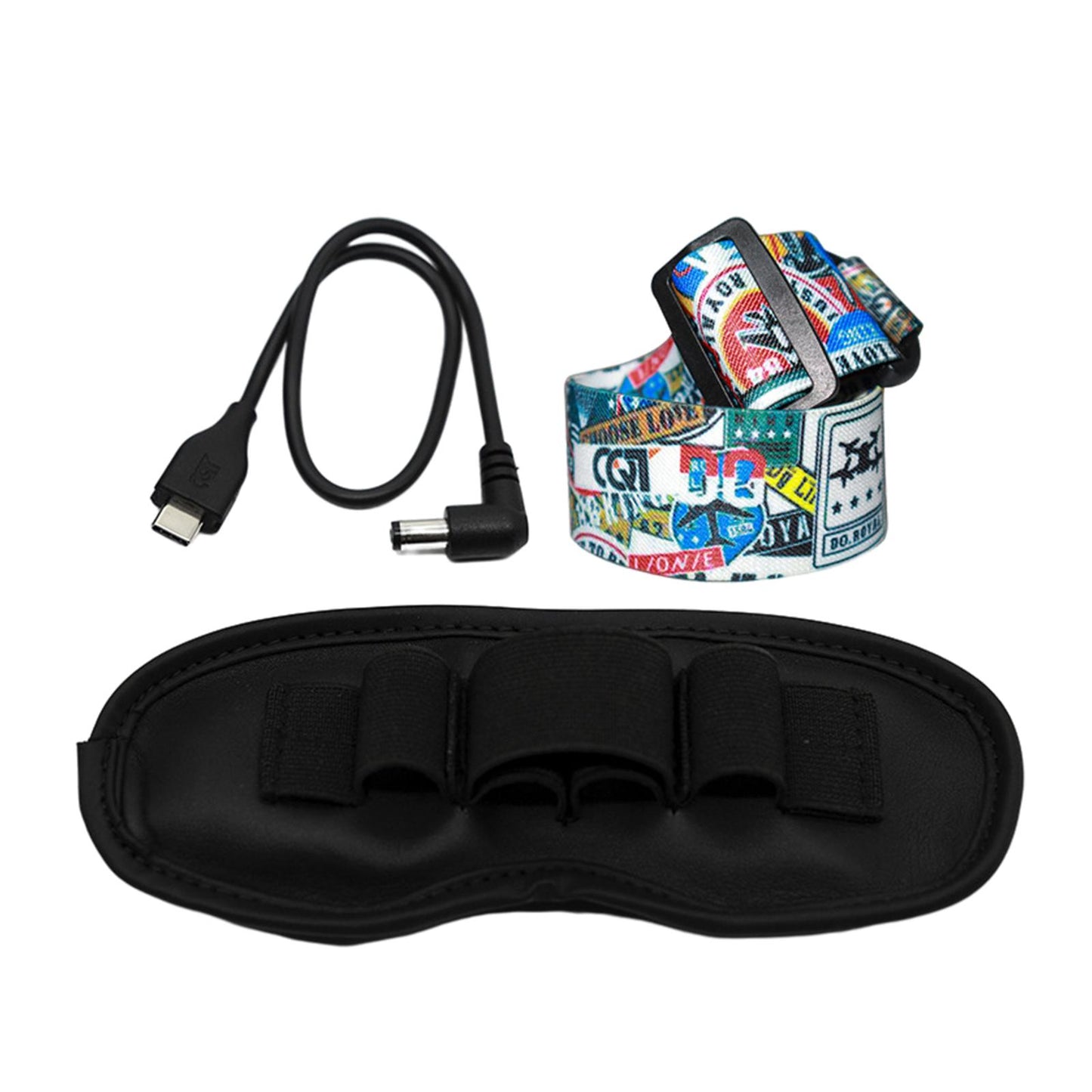 Head Strap for DJI FPV Glasses V2 Headband Personalized Protection Pad 3 in 1 set