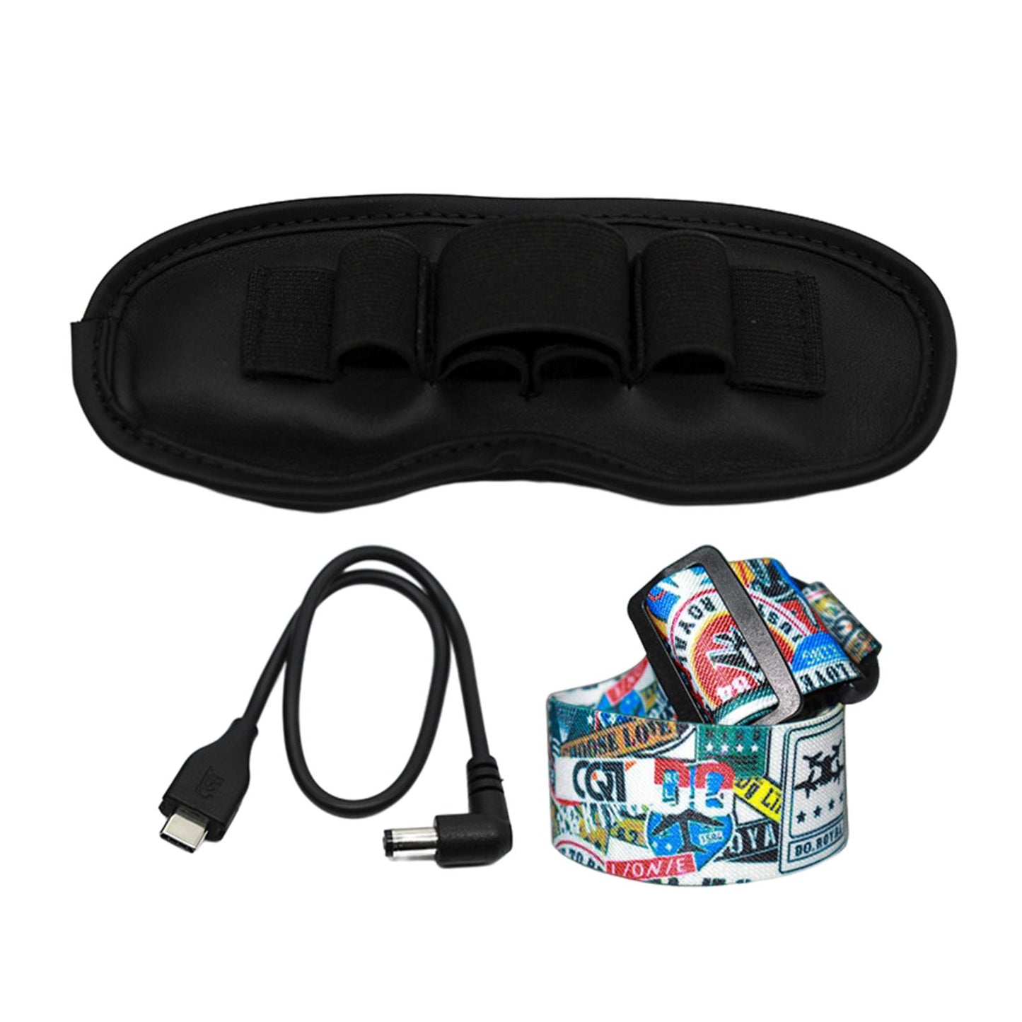 Head Strap for DJI FPV Glasses V2 Headband Personalized Protection Pad 3 in 1 set