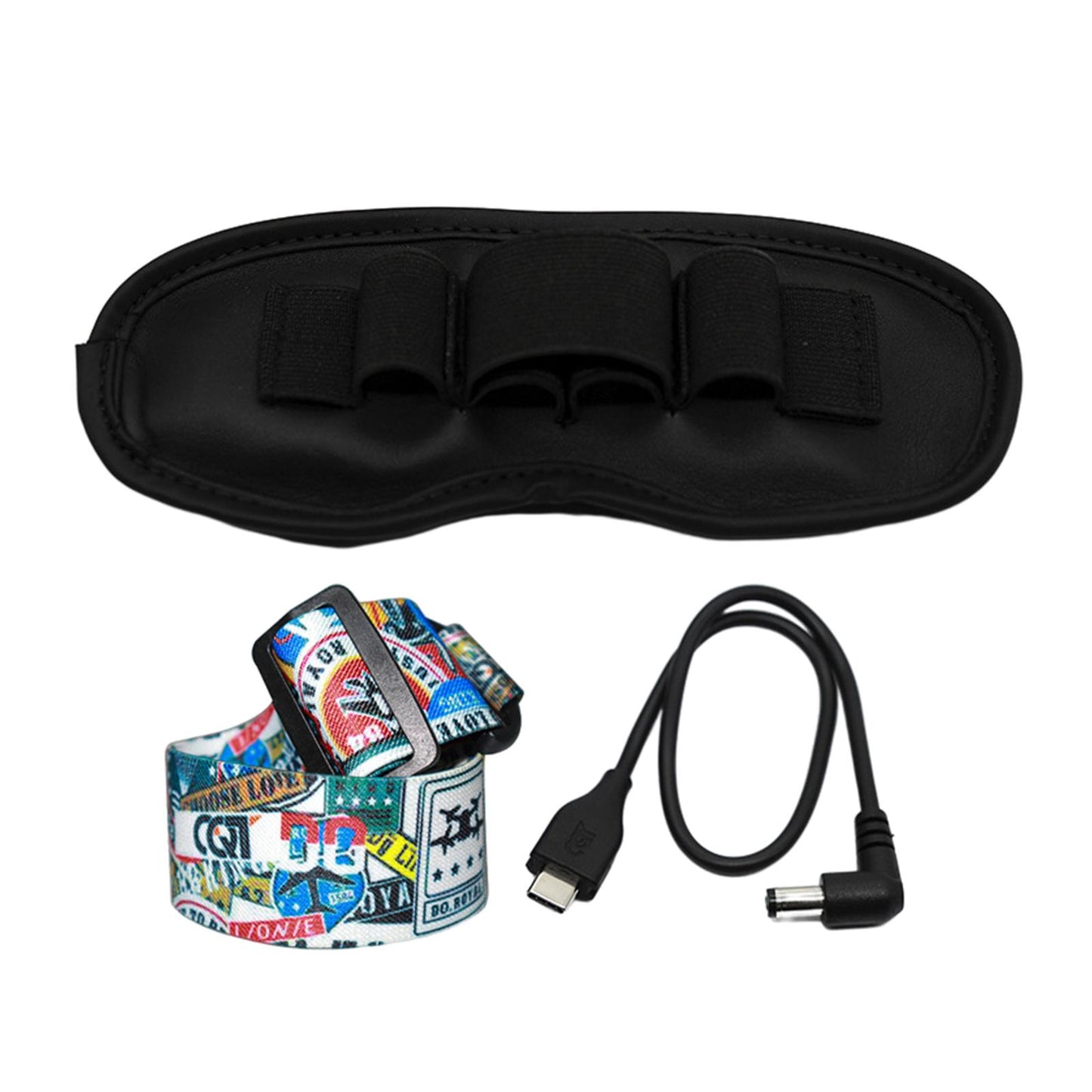 Head Strap for DJI FPV Glasses V2 Headband Personalized Protection Pad 3 in 1 set
