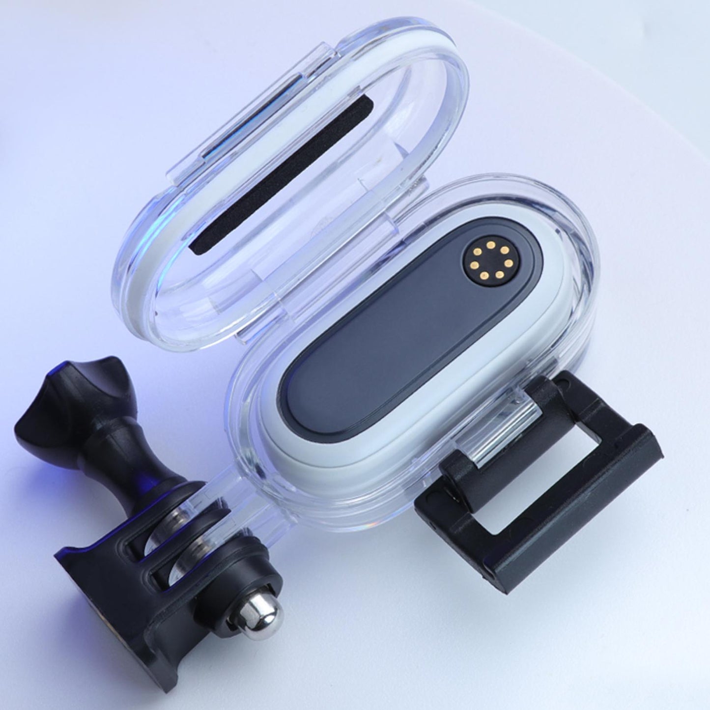 PC Transparent Dive Case for Insta360 Go 2 Action Cameras Water Activities