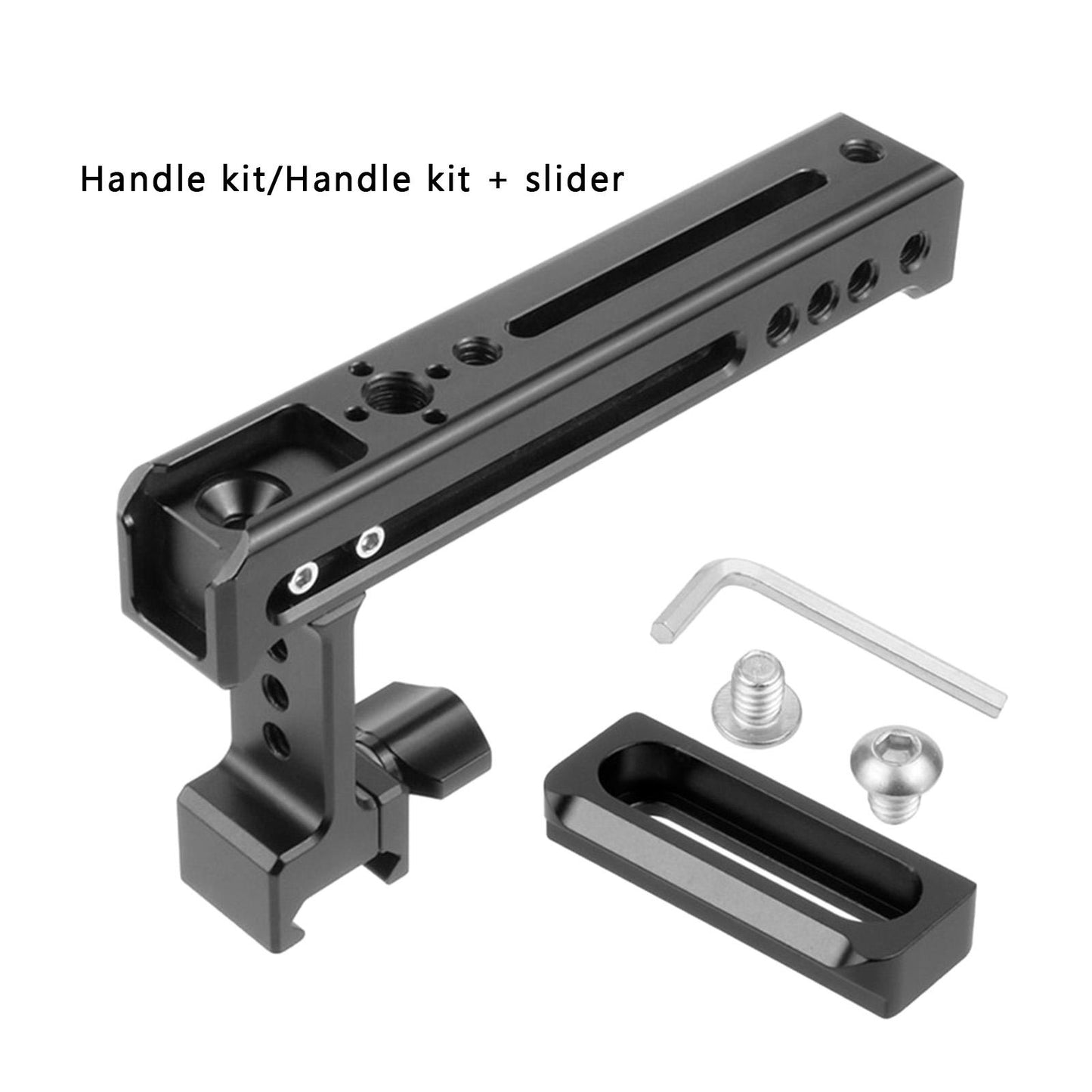 Top Side Cheese Handle Grip Universal for Balance DSLR Camera Cage LED Light No Slider