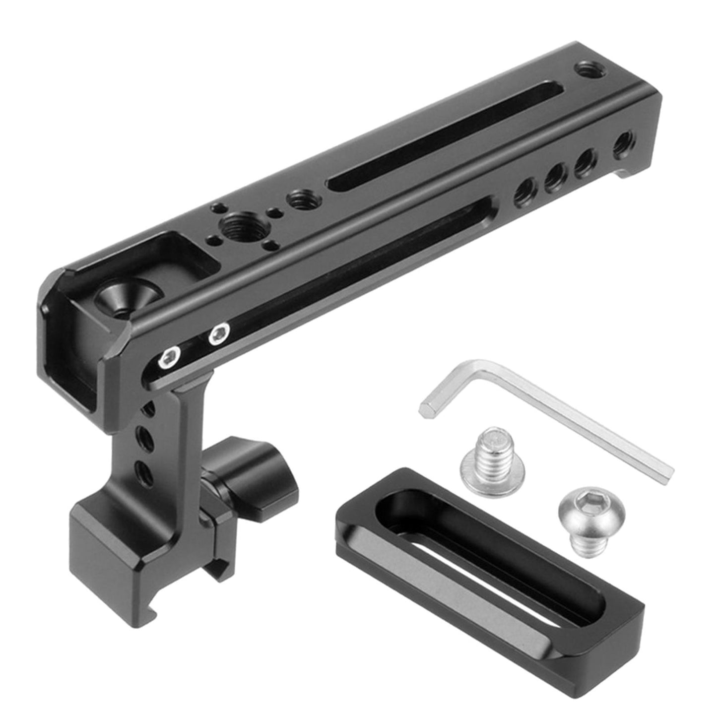 Top Side Cheese Handle Grip Universal for Balance DSLR Camera Cage LED Light With Slider