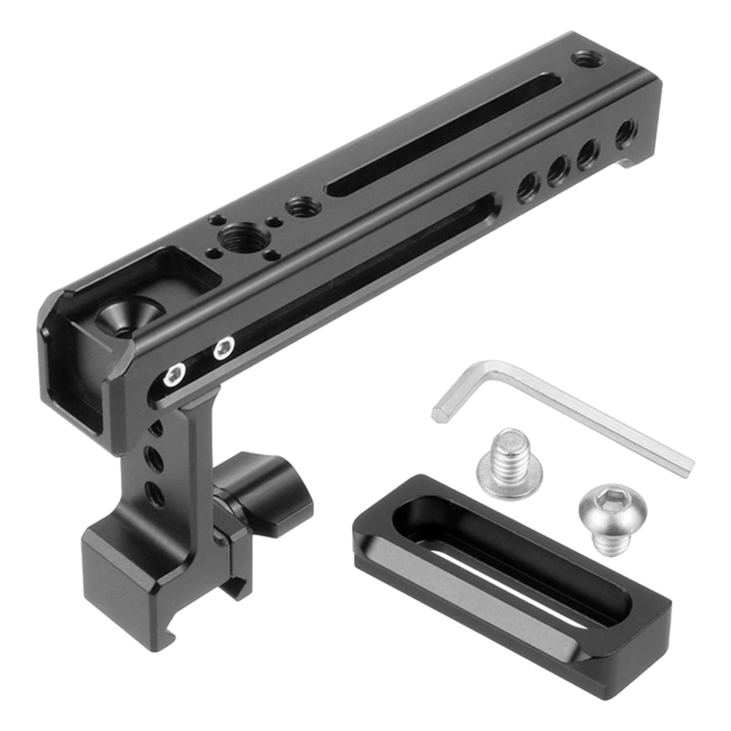 Top Side Cheese Handle Grip Universal for Balance DSLR Camera Cage LED Light With Slider