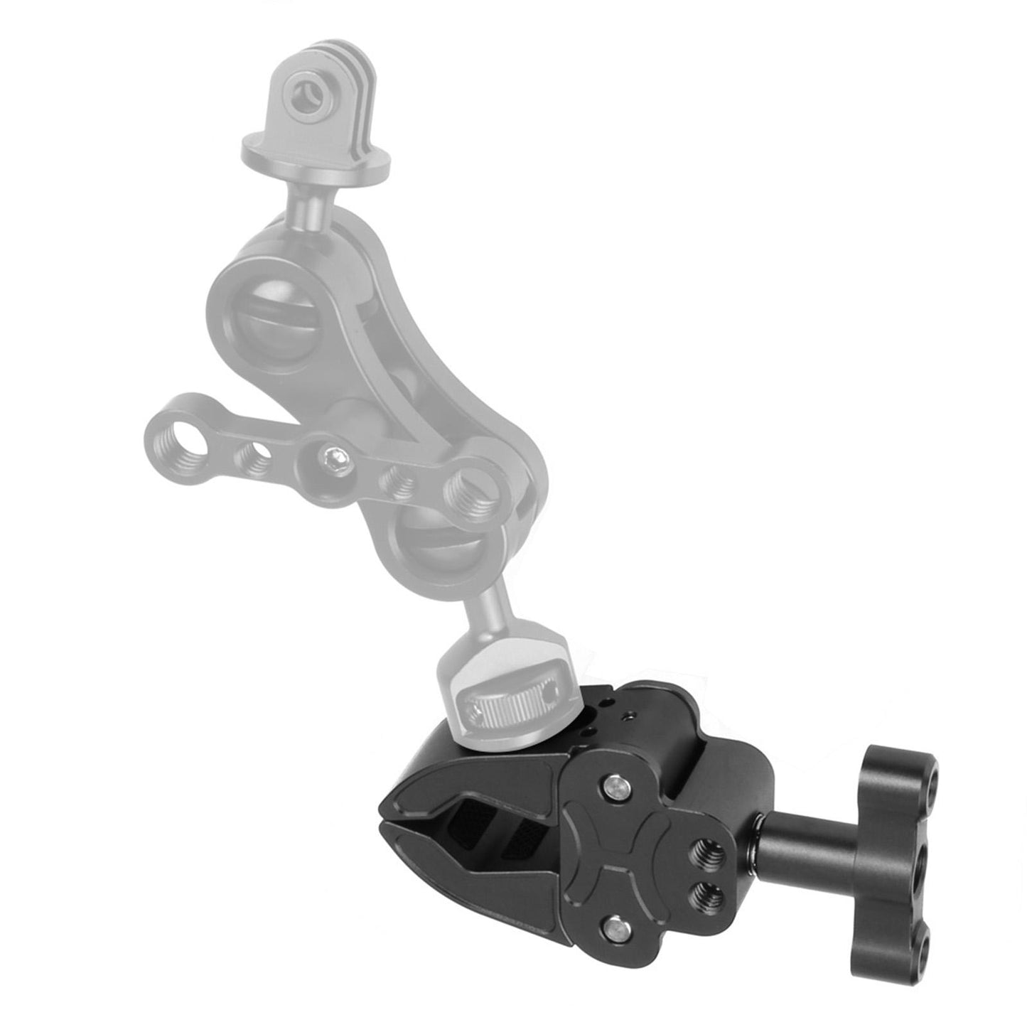 Photography Arm Clamp Multi-Function for DSLR Camera Arm  Black