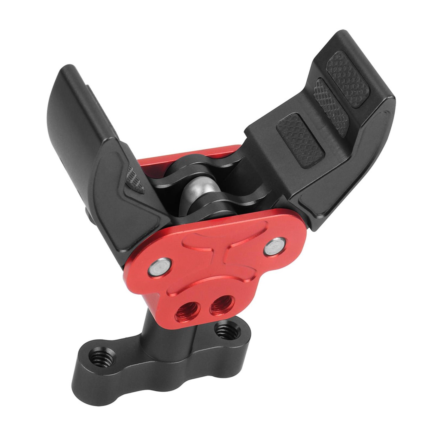 Photography Arm Clamp Multi-Function for DSLR Camera Arm  Black Red A