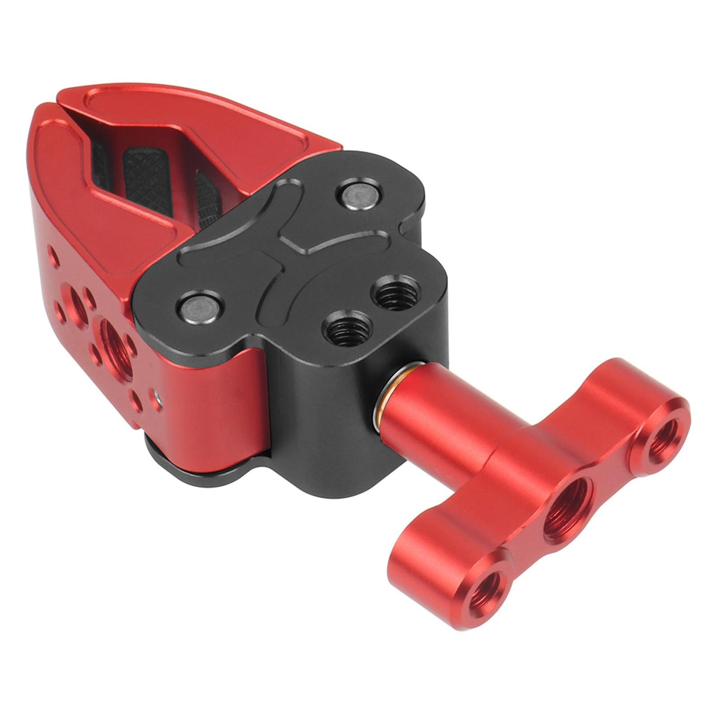 Photography Arm Clamp Multi-Function for DSLR Camera Arm  Red Black B