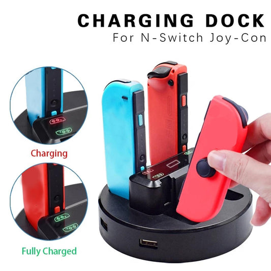 Charging Dock Charger Stand For Nintendo Switch Joy-Con Controller GNS620