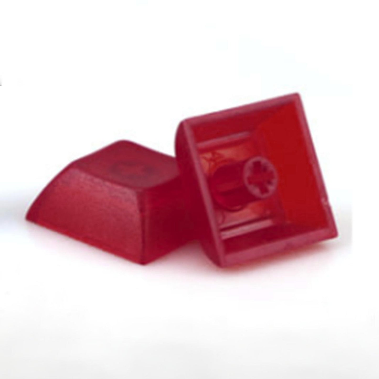 12Pcs PBT DSA Keycaps Blank for MX Switches Mechanical Keyboard Red