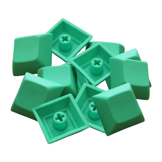 12Pcs PBT DSA Keycaps Blank for MX Switches Mechanical Keyboard Green