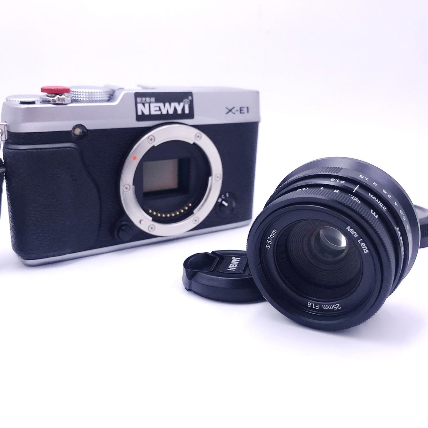 25mm F1.8 Manual Focus Fixed Lens Micro Wide Angle Lens Portable  FX