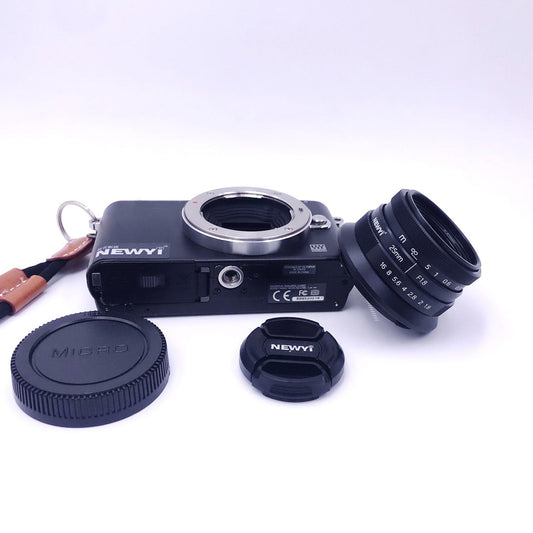 25mm F1.8 Manual Focus Fixed Lens Micro Wide Angle Lens Portable  M4 3