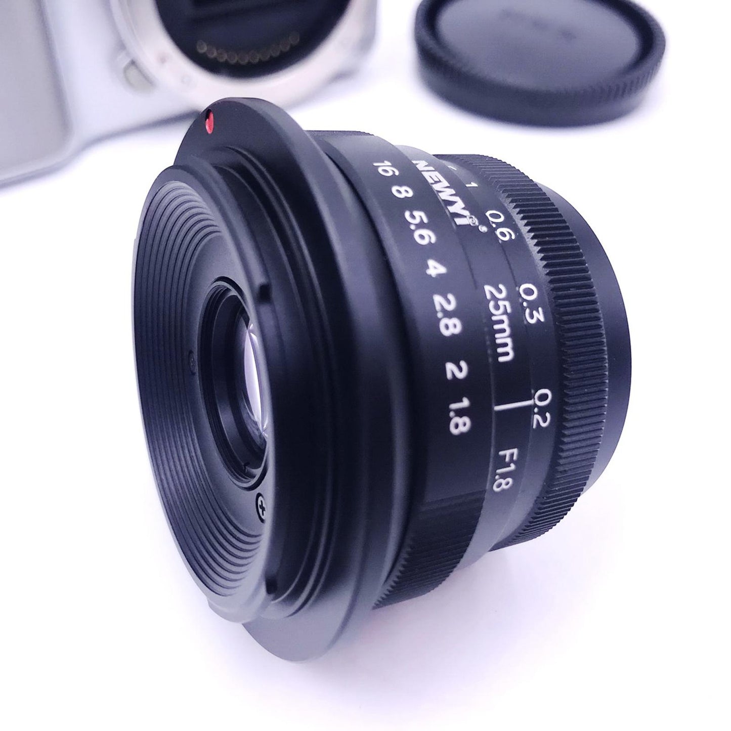 25mm F1.8 Manual Focus Fixed Lens Micro Wide Angle Lens Portable  NEX
