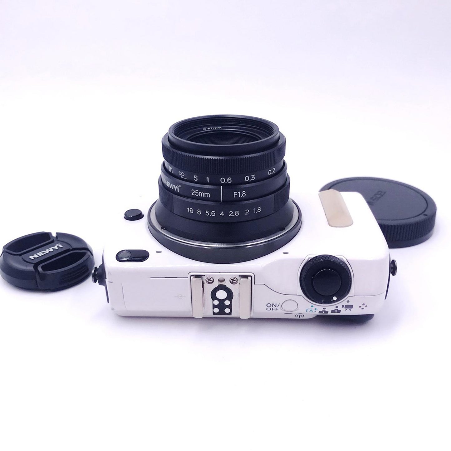 25mm F1.8 Manual Focus Fixed Lens Micro Wide Angle Lens Portable  EOS M