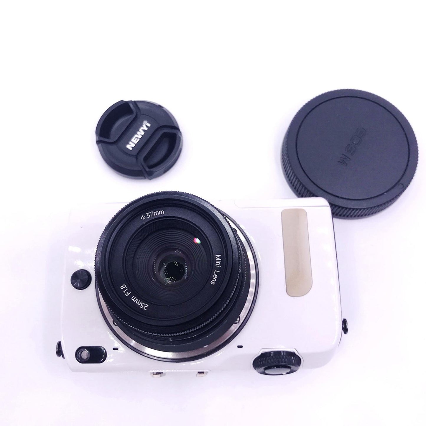 25mm F1.8 Manual Focus Fixed Lens Micro Wide Angle Lens Portable  EOS M