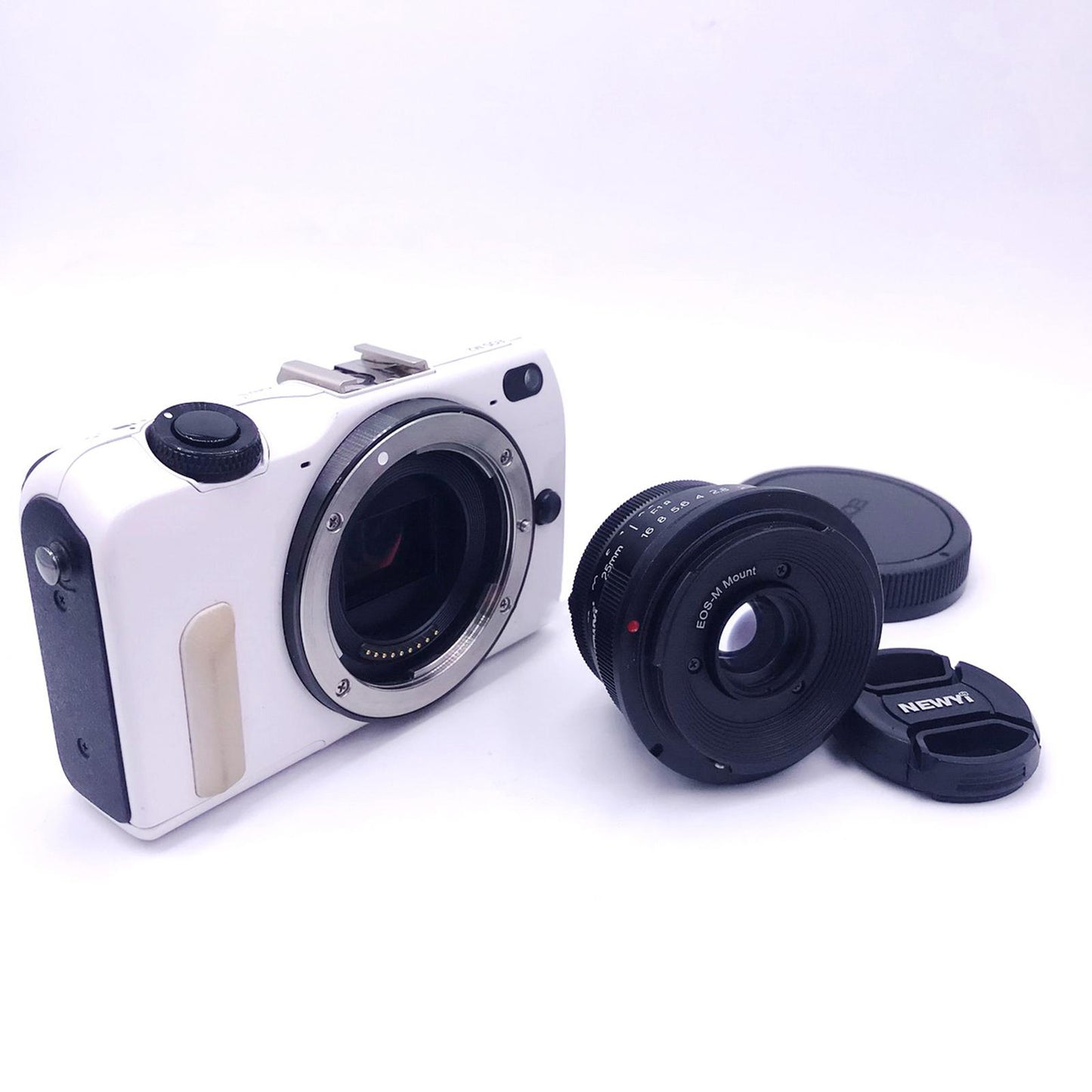 25mm F1.8 Manual Focus Fixed Lens Micro Wide Angle Lens Portable  EOS M