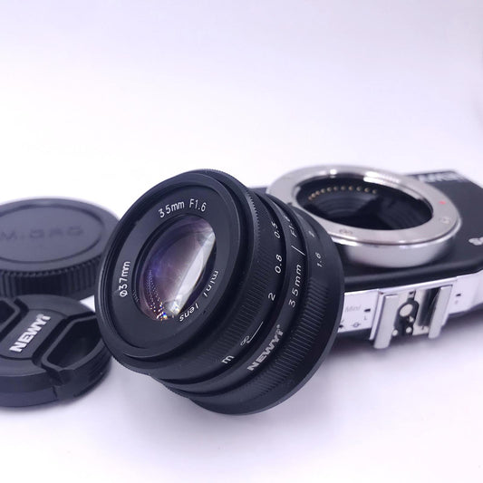 35mm f/1.6 APSC Lens for Panasonic G5 G7 G9 GF2 GF3 GF5 GF6 GM10 GX7 GX8 GH5