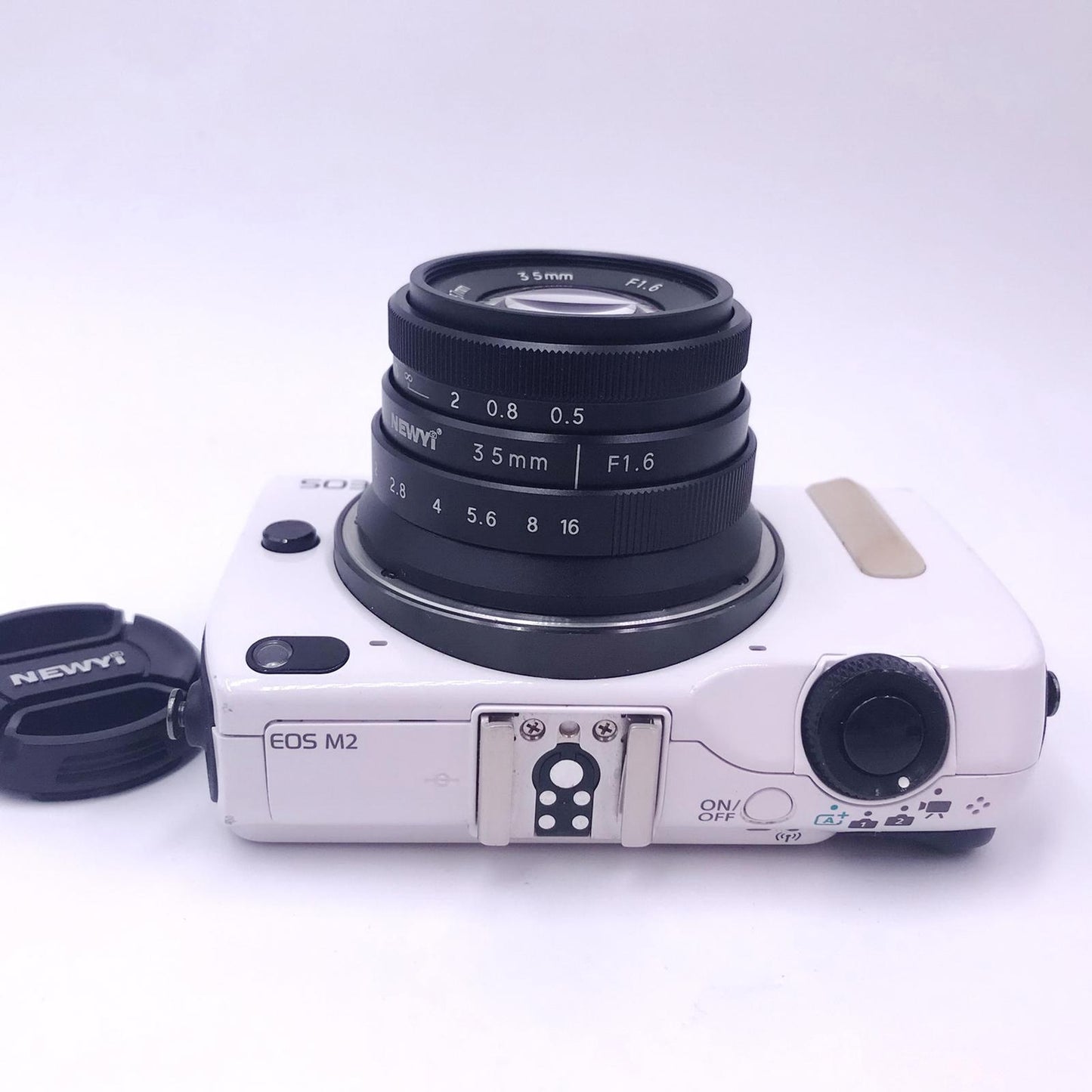 35mm f/1.6 APS-C Manual Fixed Camera Lens for Canon EOS M M2 M5 M6 M100