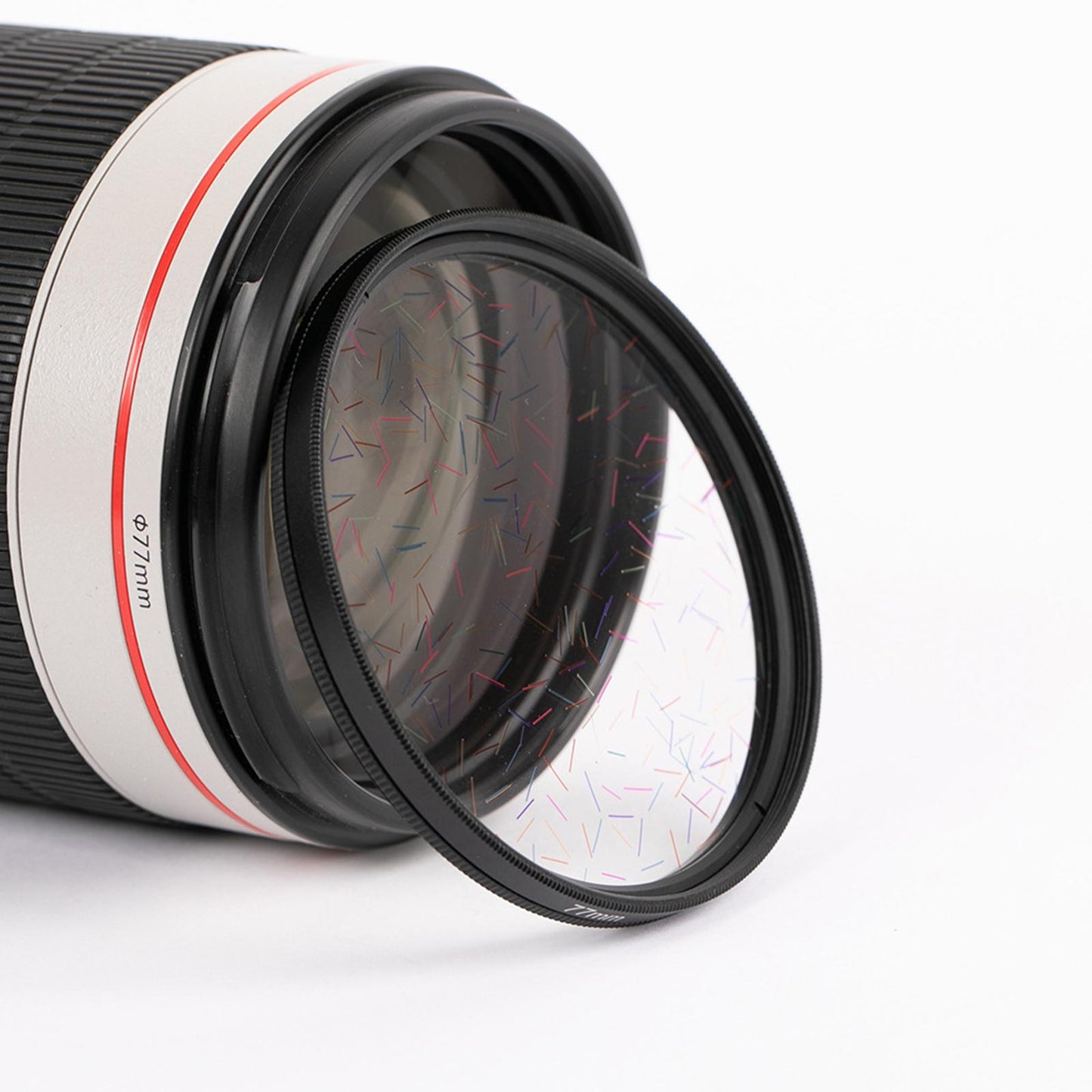77mm Star Filter Flare Camera Lens Classic for DSLR Cameras Video Shooting