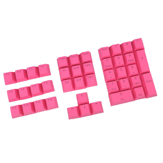 DIY PBT Key Caps Cover Kit for Cherry Mechanical Keyboard 42 Keycaps Pink
