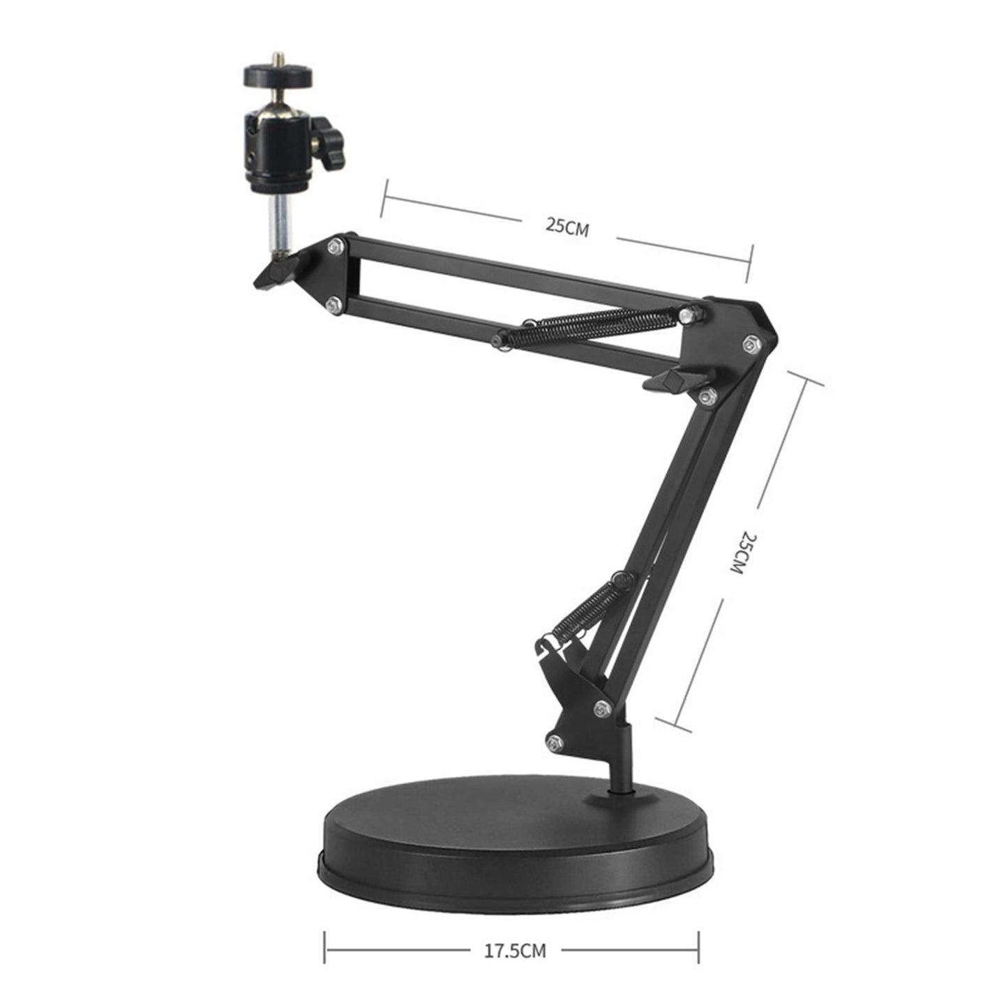 Adjustable Phone Holder for Live Stream Makeup Live Broadcast Webcam Set B