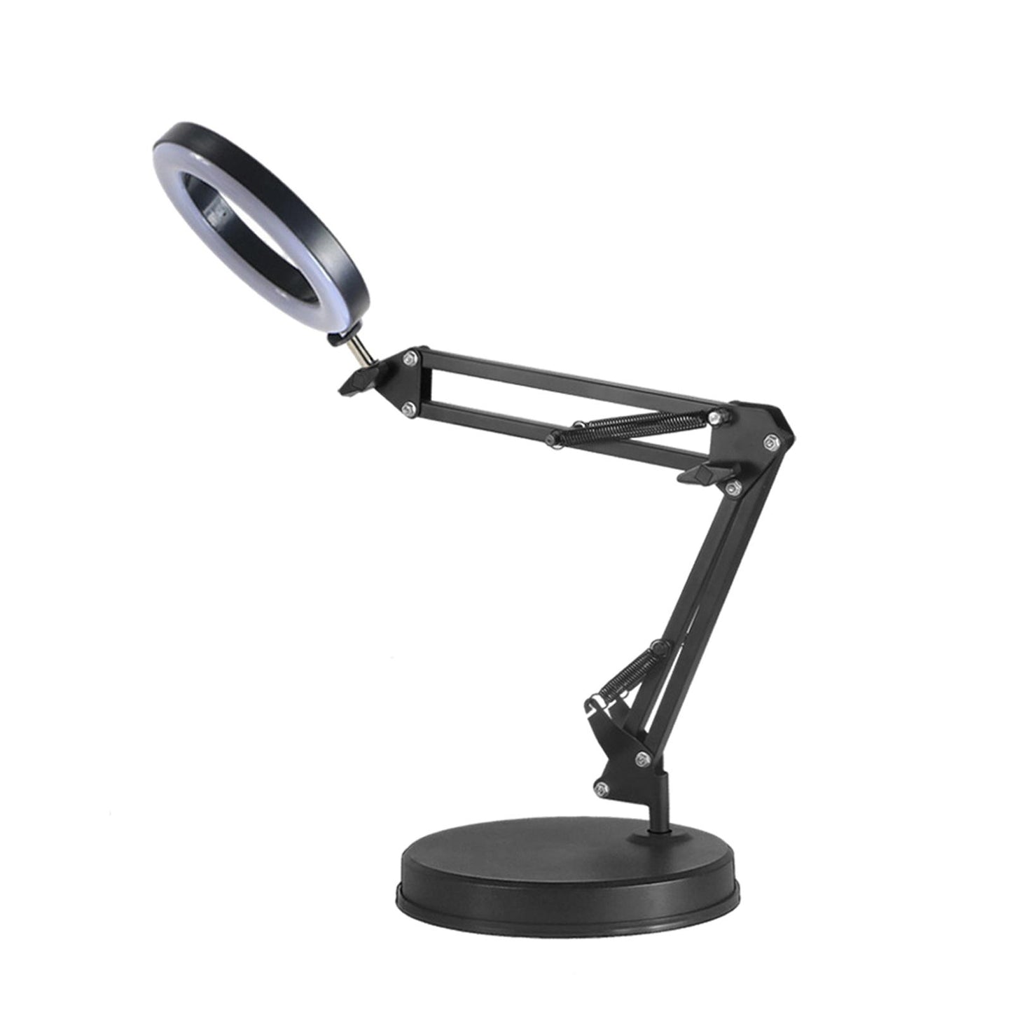 Adjustable Phone Holder for Live Stream Makeup Live Broadcast Webcam Set D