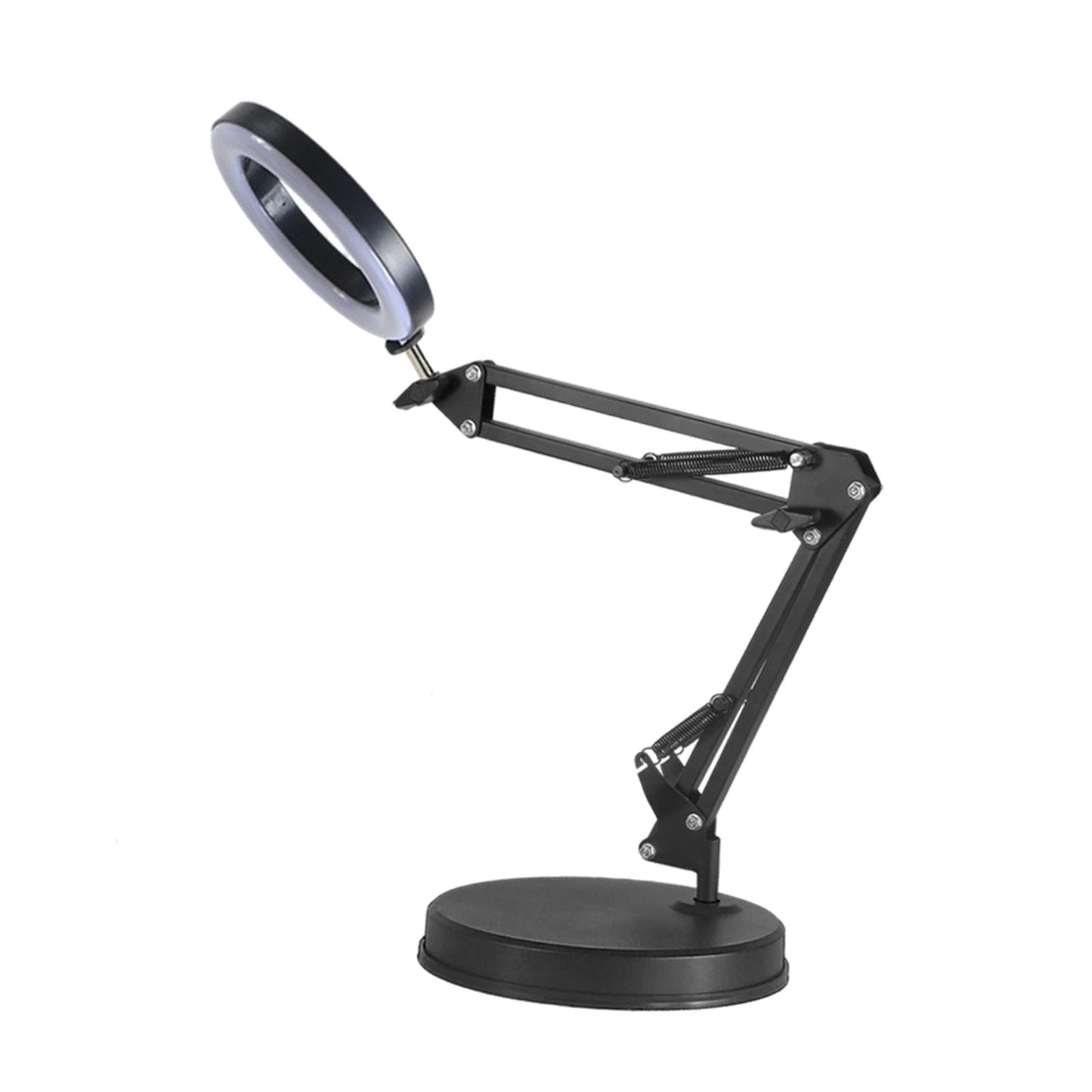 Adjustable Phone Holder for Live Stream Makeup Live Broadcast Webcam Set D