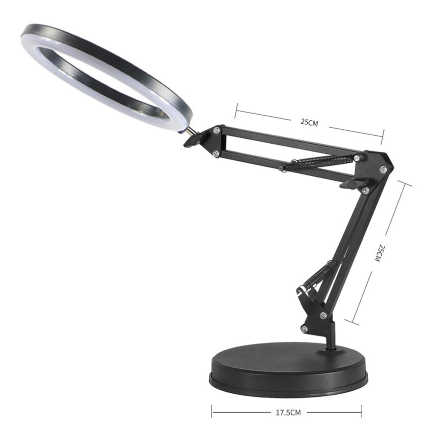 Adjustable Phone Holder for Live Stream Makeup Live Broadcast Webcam Set E