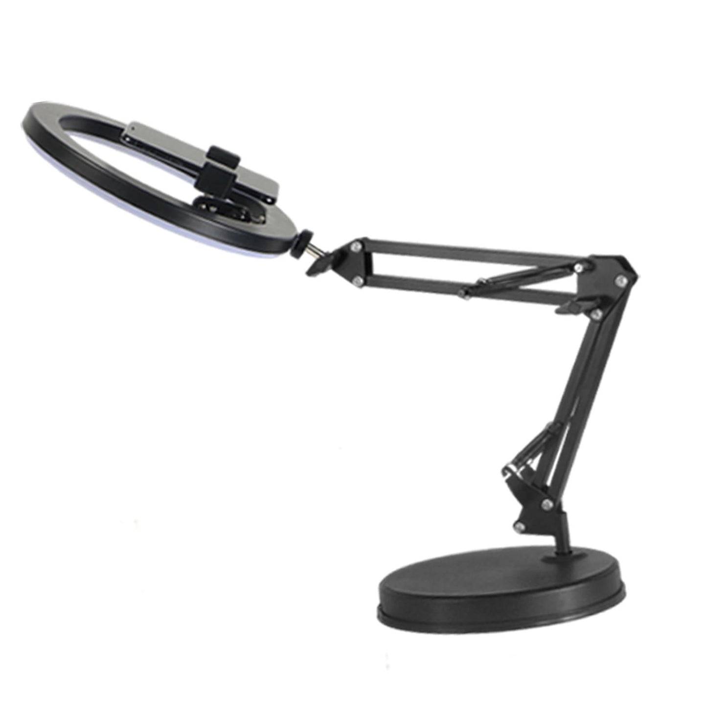 Adjustable Phone Holder for Live Stream Makeup Live Broadcast Webcam Set F