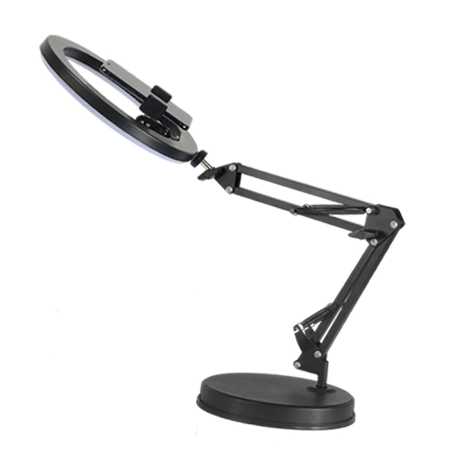 Adjustable Phone Holder for Live Stream Makeup Live Broadcast Webcam Set F