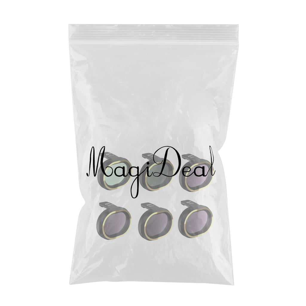Set of 6 Lens Filters UV+ CPL +ND for FIMI X8 SE Camera Premium