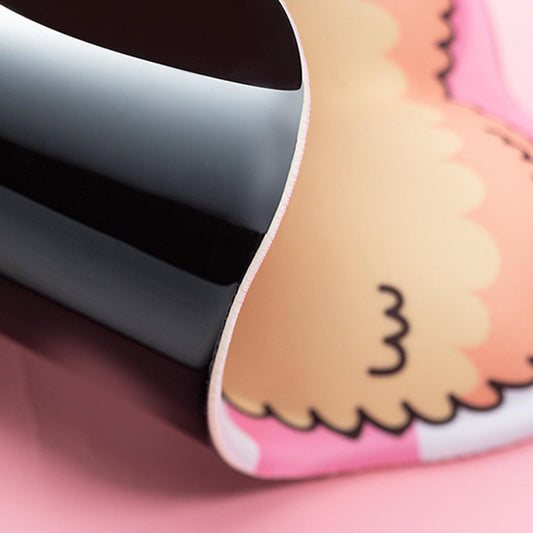 Anime Mouse Pad Dog Mousepad Relieve Wrist Pain Non-Slip Corgi