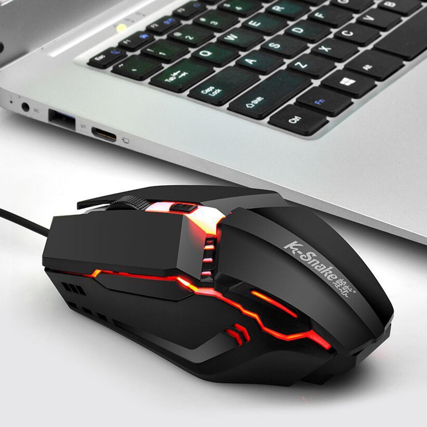 Programmable Wired Gaming Mouse for Computer Desktop Laptop PC 4 Buttons