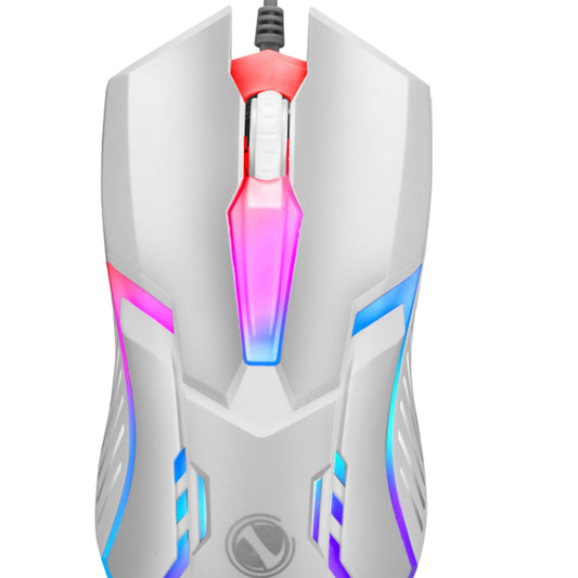 E-Sports USB Luminous Wired Gaming Mouse 2400 DPI PC Gamer Mice White