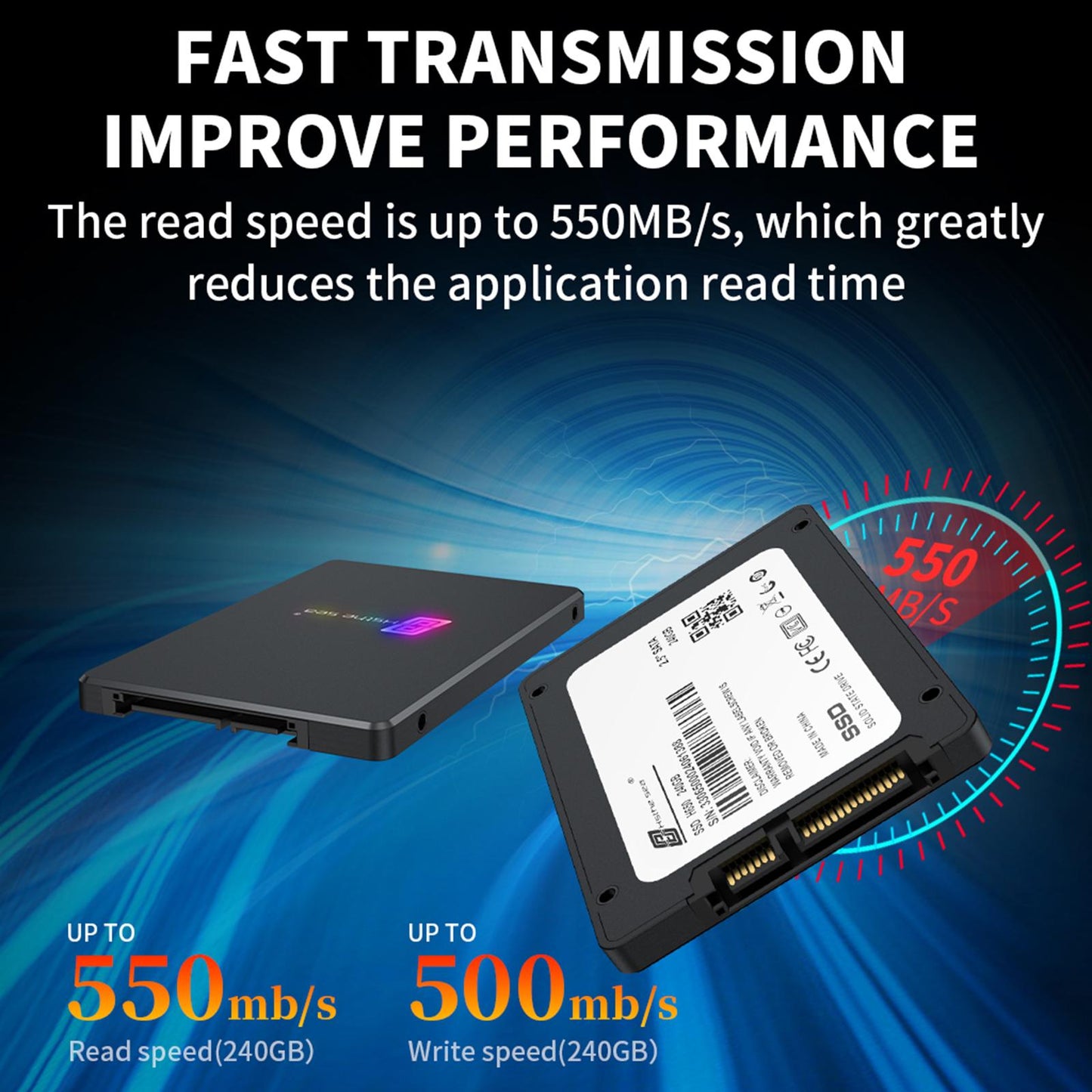 SSD 2.5 inches SATA III Internal Solid State Drive for Notebook 120GB