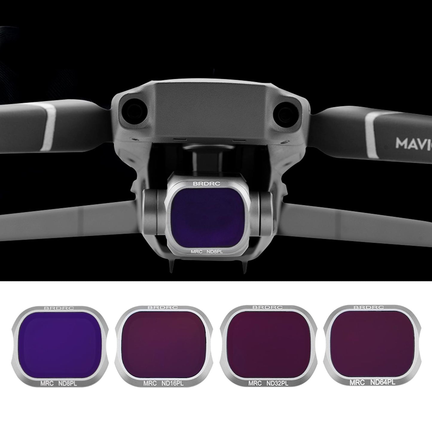 Optical Glass Camera Len Filter for DJI Mavic 2 Pro Drone ND8