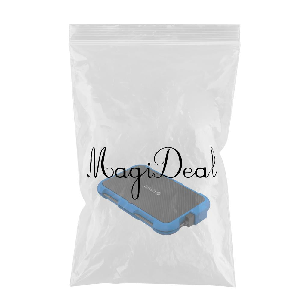 2.5 USB Hard Drive HDD Enclosure Adapter Case Data Storage Blue "