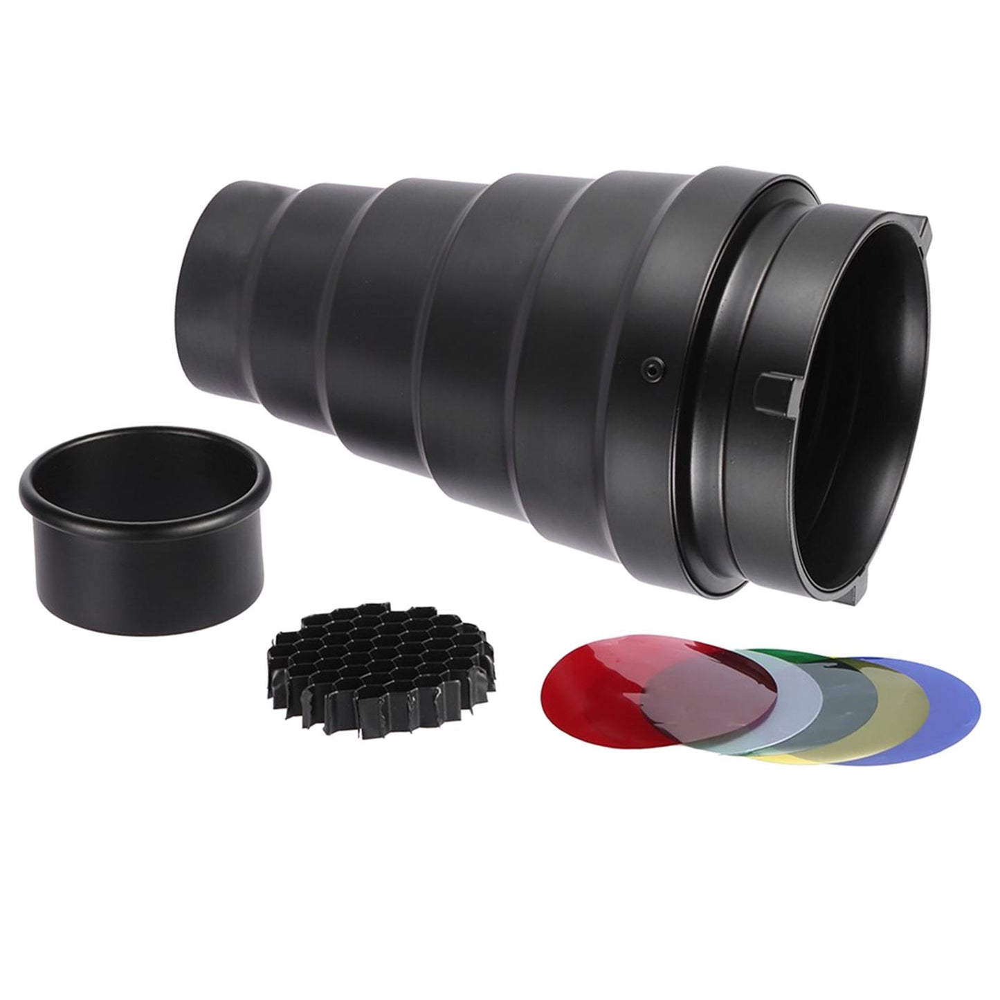 Aluminum Alloy Conical Snoot for Bowens Mount Flash Speedlite