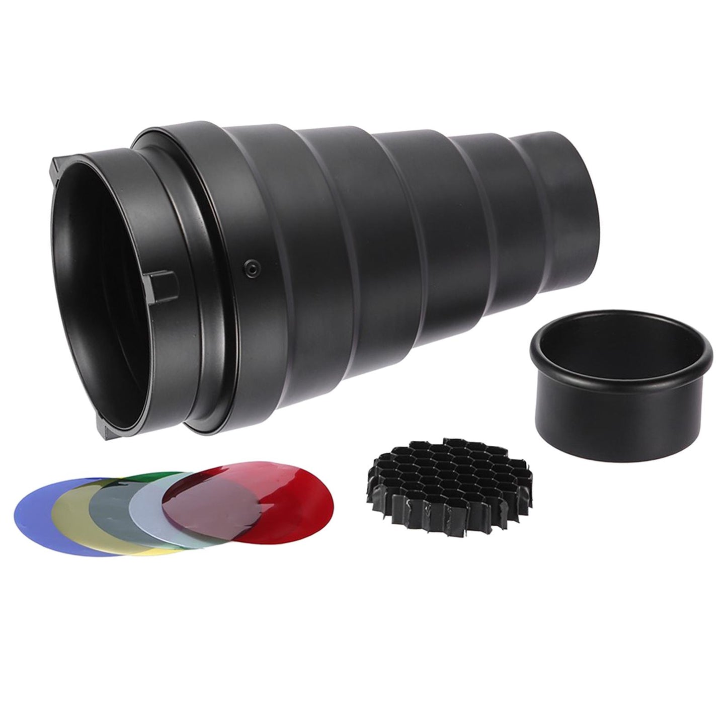 Aluminum Alloy Conical Snoot for Bowens Mount Flash Speedlite