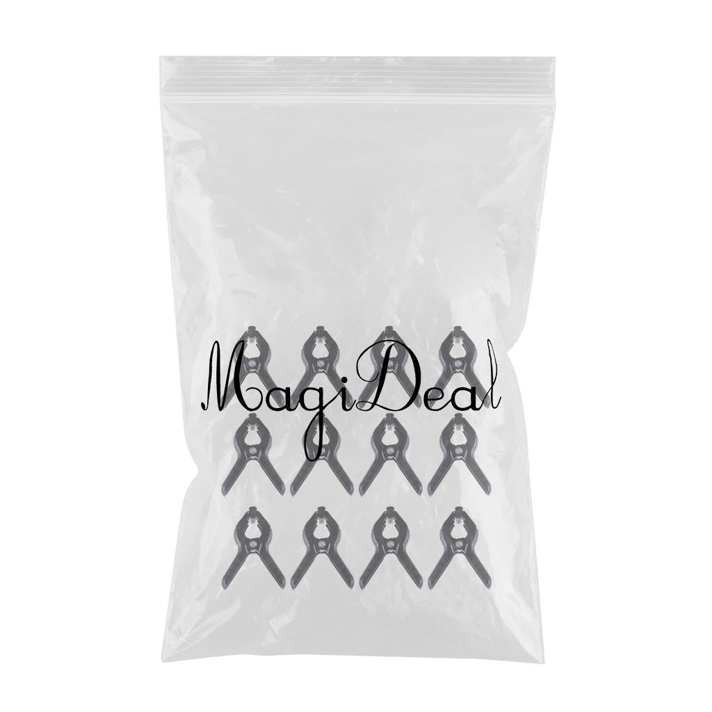 12x Backdrop Spring Clamps Clips Backdrops Stand Chromakey Screen 5.9inch