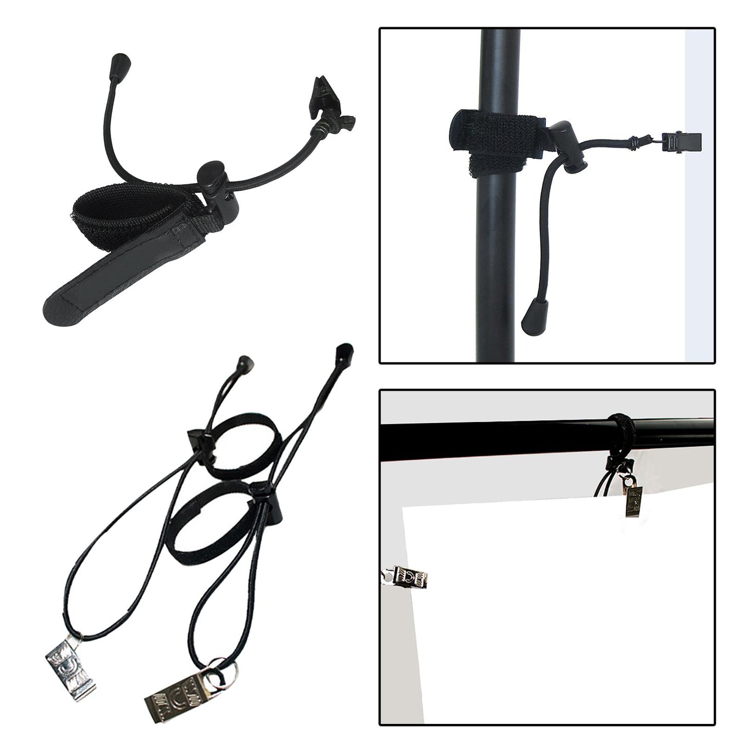Background Backdrop Clips Holder for Photography Adjustable  Style 1