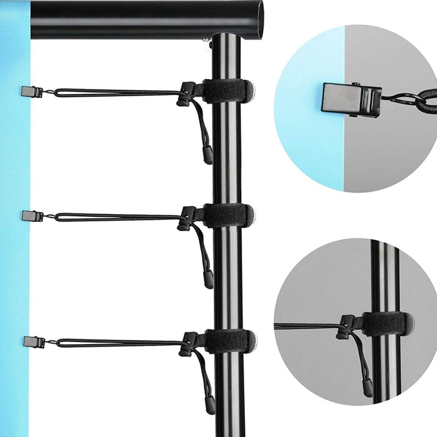 Background Backdrop Clips Holder for Photography Adjustable  Style 2