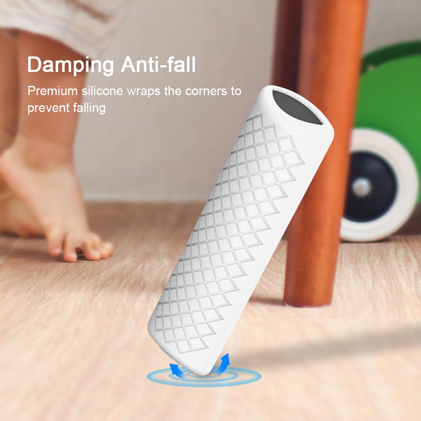 Remote Control Sleeve Cover Shell for ALEXA Voice Remote 3rd Gen   white