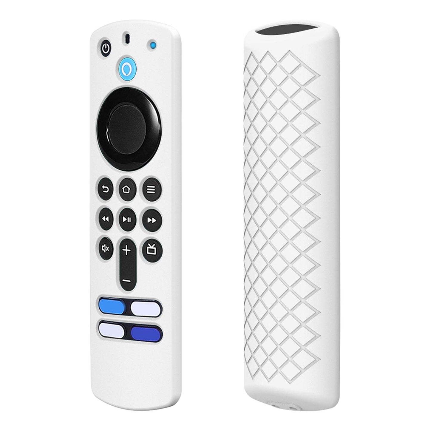 Remote Control Sleeve Cover Shell for ALEXA Voice Remote 3rd Gen   white