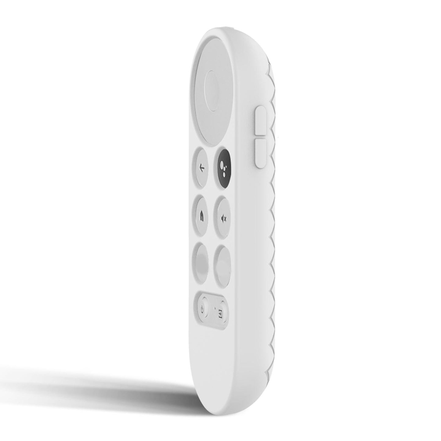 Silicone Protective Case Remote Cover for Google 2020 Voice Remote White