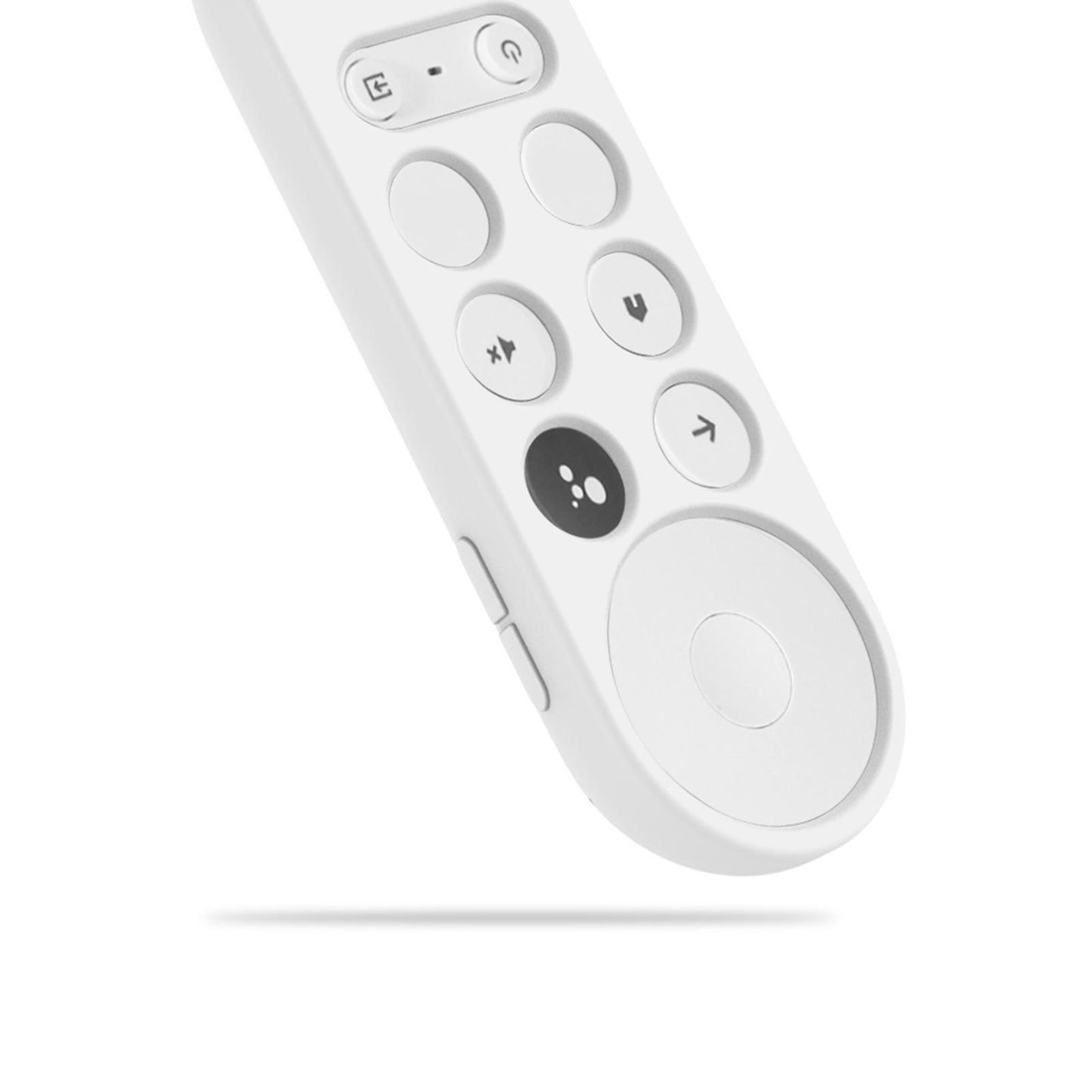 Silicone Protective Case Remote Cover for Google 2020 Voice Remote White