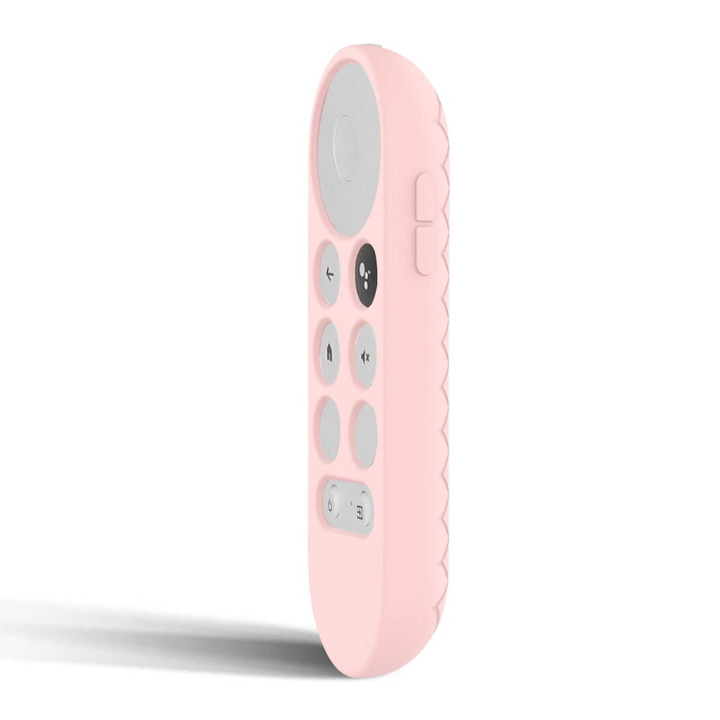 Silicone Protective Case Remote Cover for Google 2020 Voice Remote Pink