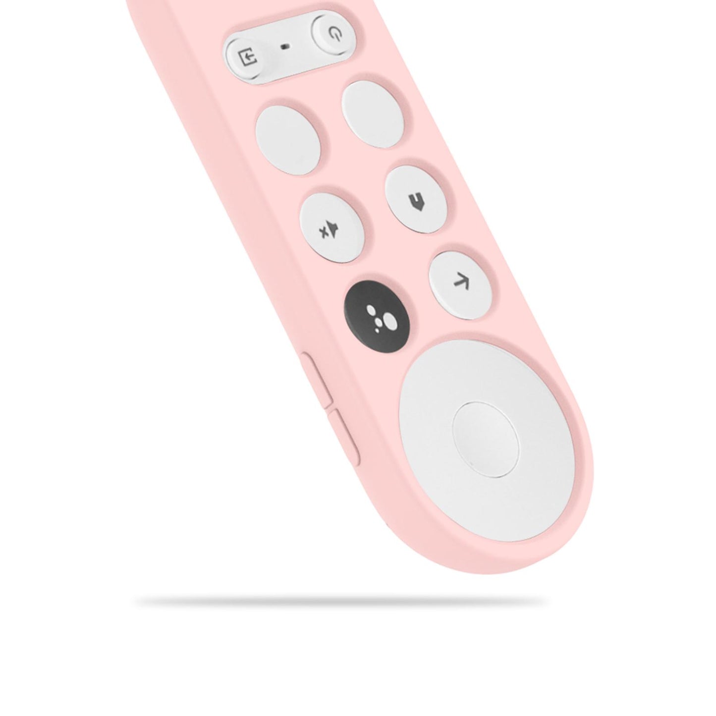 Silicone Protective Case Remote Cover for Google 2020 Voice Remote Pink