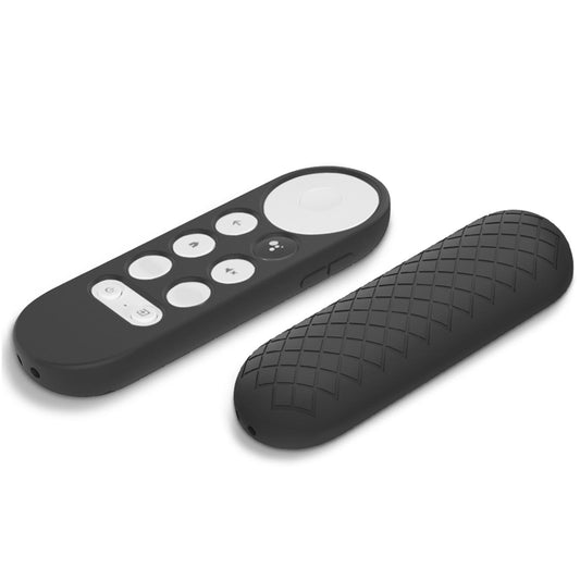 Silicone Protective Case Remote Cover for Google 2020 Voice Remote Black